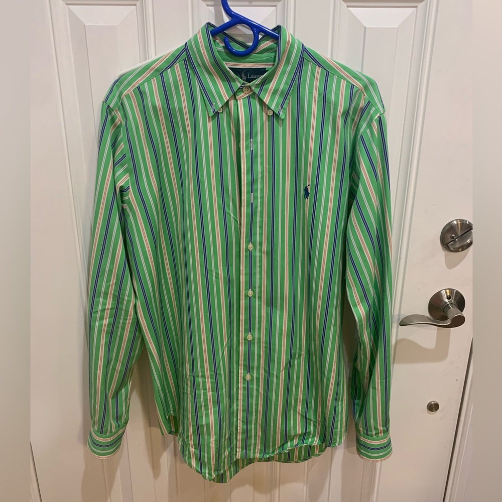Vintage Polo Ralph Lauren Striped Button Down